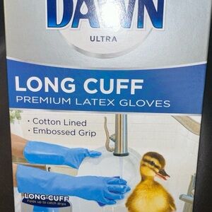 Dawn Latex Waterproof Gloves 2 pairs size medium